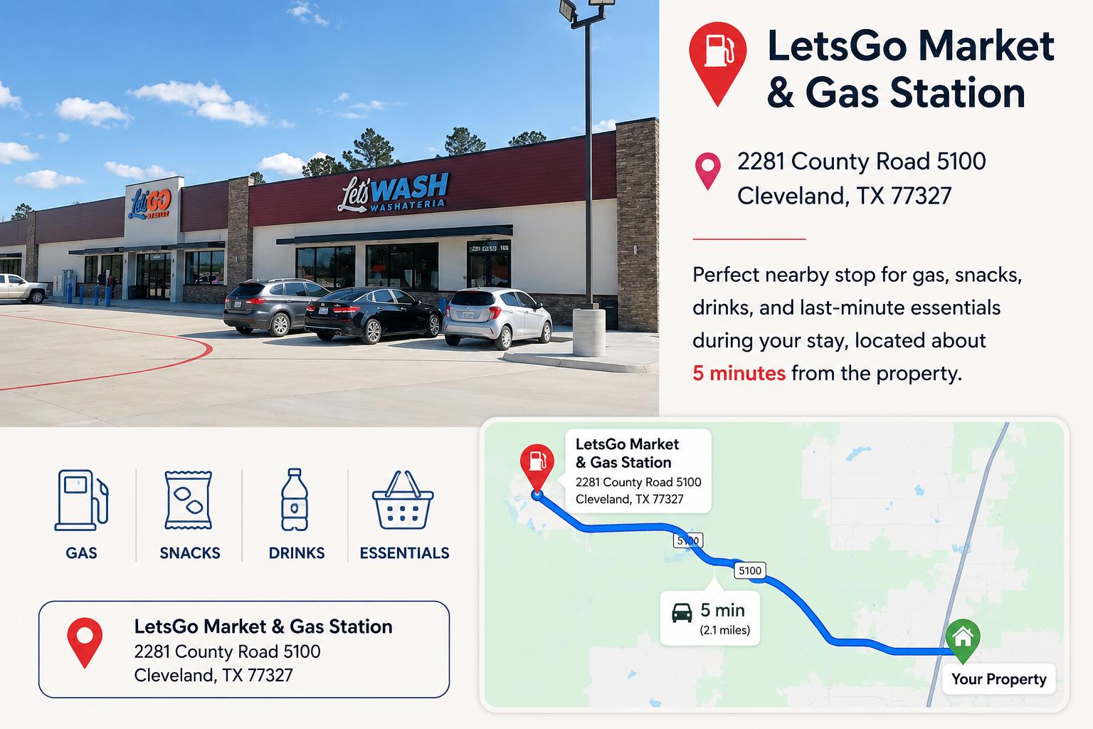 LetsGo Market & Gas Station